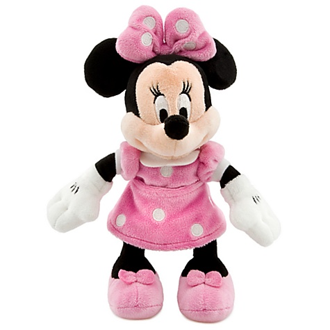 Minnie Mouse Mini Bean Bag Plush Toy, 9 1/4.